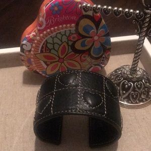 Brighton Black Cuff Bracelet